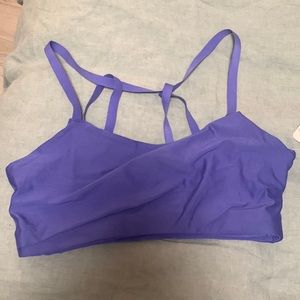 FP movement blue sports bra new with tags